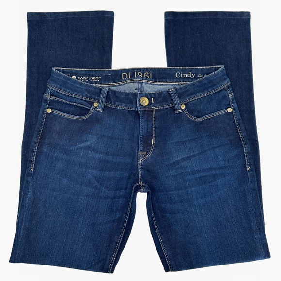 DL 1961 Cindy Slim Boot Premium Denim Boot Cut Women’s Jeans -  28 - Picture 7 of 17